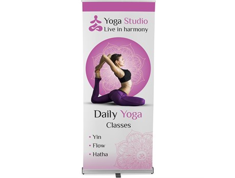 Champion Fabric Pull Up Banner - Image 3