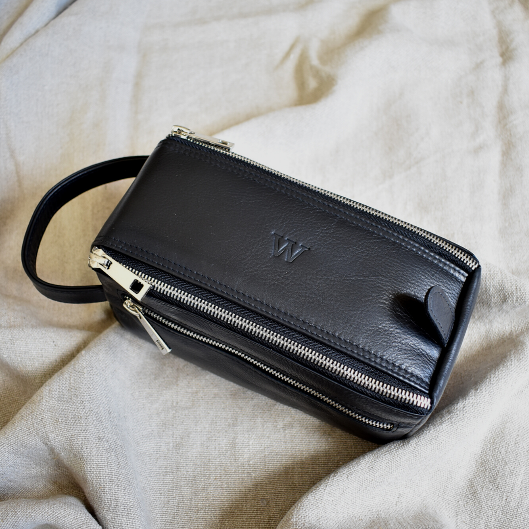 Zip-Up Cosmetic Bag - Image 2