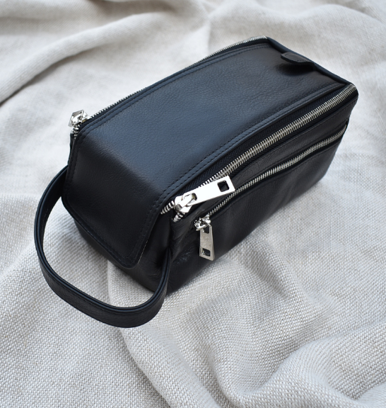 Zip-Up Cosmetic Bag - Image 4